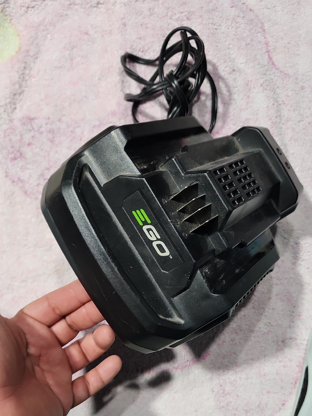 EGO Black Power Tool Battery Charger